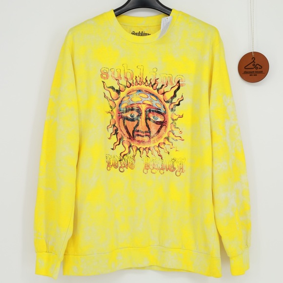 Urban Outfitters Tops - SUBLIME UNISEX TIE DYE CREWNECK‎ SWEATSHIRT